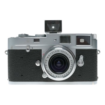 Leica M2 35mm RF film camera 21mm Finder Super-Angulon 1:4/21 lens