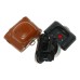 RJ Ompex 1:9 f=25 sub-miniature spy film camera in leather case Kunik Walter