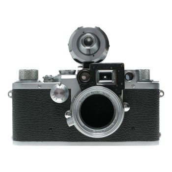 Leica IIIf 35mm RF camera body VIOOH Leitz Universal viewfinder close focus adapter