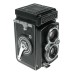 Rolleiflex TLR Zeiss-Opton Tessar T 3.5/75 filters lens hood caps conversion kit flash leather cases boxed