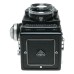 Rolleiflex TLR film camera Zeiss Planar 1:2.8 f=80mm in leather case with strap