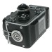 Rolleiflex TLR film camera Zeiss Planar 1:2.8 f=80mm in leather case with strap