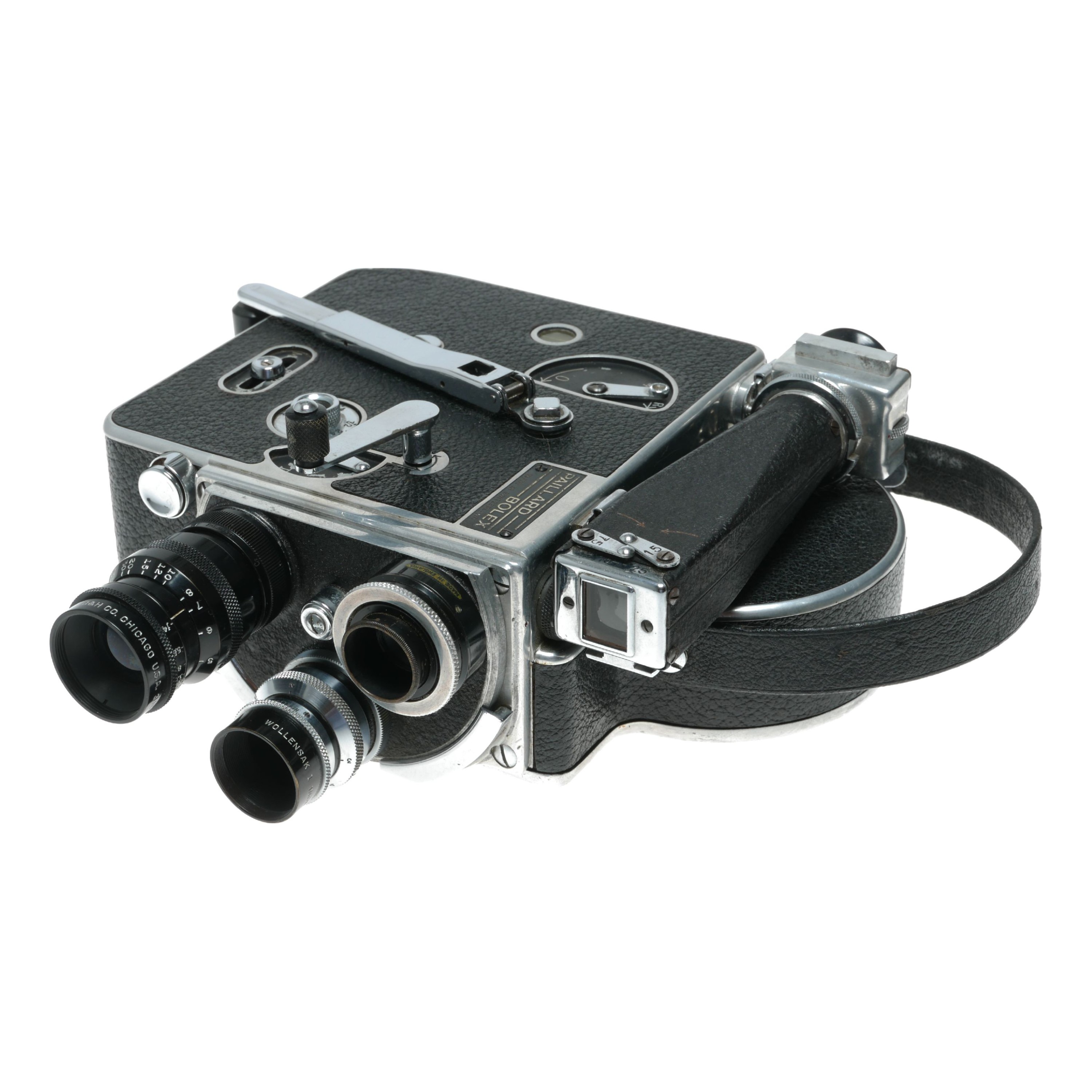 Bolex H16 film movie camera Cine-Velostigmat Dallmeyer Triple ...