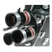 Bolex H8 Reflex 8mm vintage movie camera Kern Macro-Switar RX lenses manual
