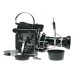 Bolex H16 Reflex Rex 5 16mm film cine camera Switar 1:1.9 f=16-100mm POE lens Gossen meter