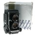 Mamiya C330 Pro f Blue Dot TLR film camera Sekor 1:2.8 f=80mm in box