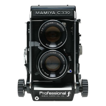 Mamiya C330 Pro f Blue Dot TLR film camera Sekor 1:2.8 f=80mm in box