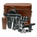 Bolex H16 Reflex 16mm film movie camera Kern Yvar 1:2.8 f=75mm Switar RX lenses accessories
