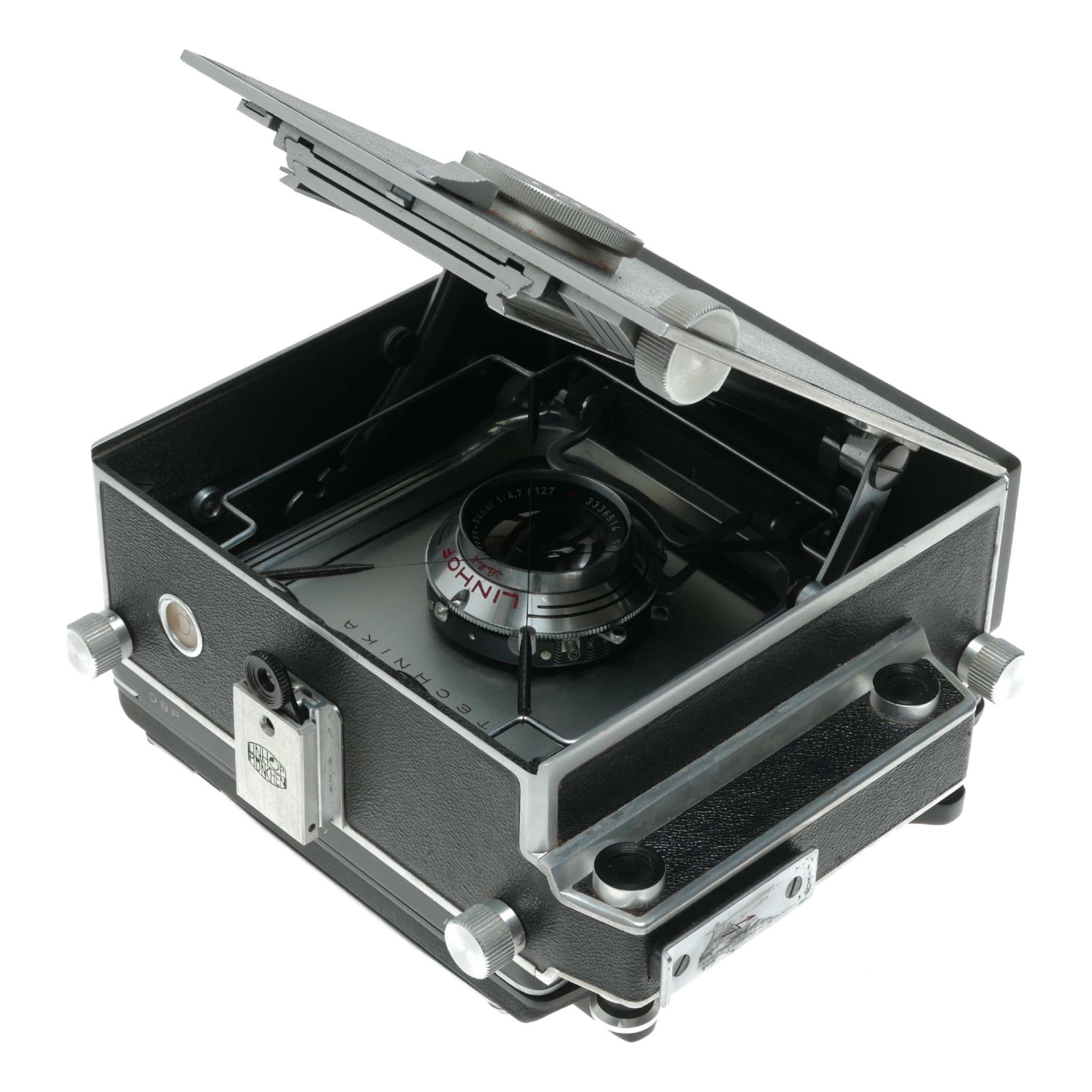 Linhof Technika III 4x5 large format film camera Schneider Press-Xenar ...