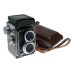Fujita-C rare 6x6 TLR film camera Fujitar 1:3.5 f=75mm