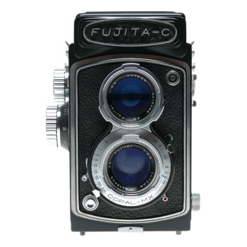 Fujita-C rare 6x6 TLR film camera Fujitar 1:3.5 f=75mm