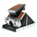 Polaroid SX-70 Land folding SLR instant film Camera with instructions leather case