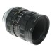 Nippon Kogaku Cine-Nikkor1:1.4  f=25mm C-mount Bolex H16 movie camera lens