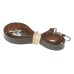 Leica III vintage brown leather camera strap for 35mm film rangefinder