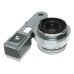 Leitz Wetzlar Summaron f=3.5cm 1:3.5 Leica M RF camera lens goggles shade hood