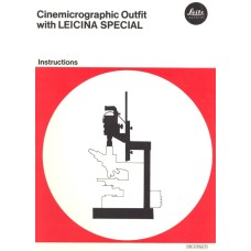 Leitz cinemicrographic leicina special instructions