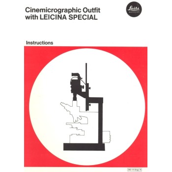 Leitz cinemicrographic leicina special instructions