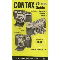 Contax 35mm camera guide contessa contina ikonta book