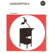 Leitz leica diascriptor 2 instructions manual