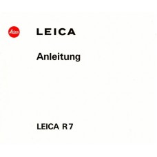 Leica r7 kamera anleitung leitz wetzlar