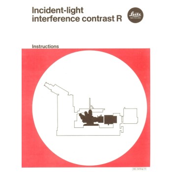 Leitz incident-light interference contrast r manual