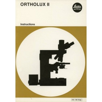 Ortholux ii leitz microscope instruction manual only