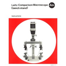 Leitz comparison macroscope bench stand instructions