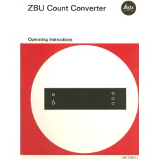 Leitz leica zbu count converter operating instructions