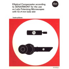 Leitz elliptical compensator polarizing instructions