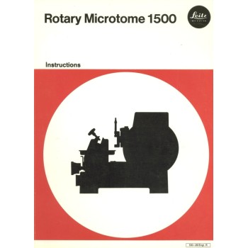 Leitz rotary microtome operating instructions manual