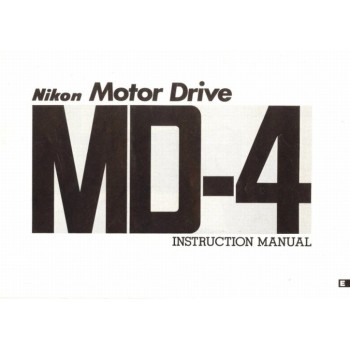 Nikon camera motor drive md-4 instruction manual