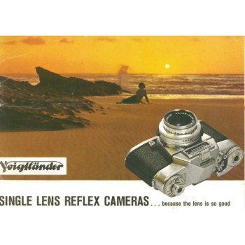Voigtlander single lens reflex caemras brochure