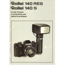 Rollei 140rs 140s camera in practical use instructions