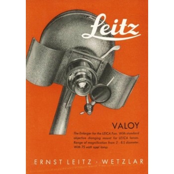 Leitz valoy leica enlarger technical information