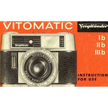 Voigtlander ib iib iiib vitomatic instructions for use