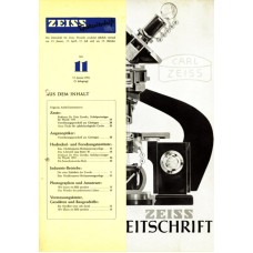 Carl zeiss werkzeitschrift oberkochen januar 1954