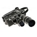 Bolex H16 Reflex 16mm Movie Camera with 3 Lenses set