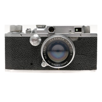 Canon S II Serenar 50mm f/2 Rangefinder Camera S-II