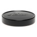 Leica Black Lens Cap with Red Velvet Lining vintage