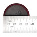 Leica Black Lens Cap with Red Velvet Lining vintage
