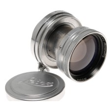 Leica Summitar 5cm f/2 Lens Leitz Wetzlar chrome M39