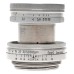 Leica Summitar 5cm f/2 Lens Leitz Wetzlar chrome M39
