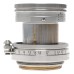 Leica Summitar 5cm f/2 Lens Ernst Leitz Wetzlar caps serviced