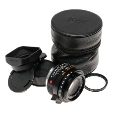 Leica Summicron-M 35mm f/2 ASPH Lens case Hood Filter