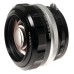 Nikon Nikkor-S.C Auto 55mm f/1.2 Lens