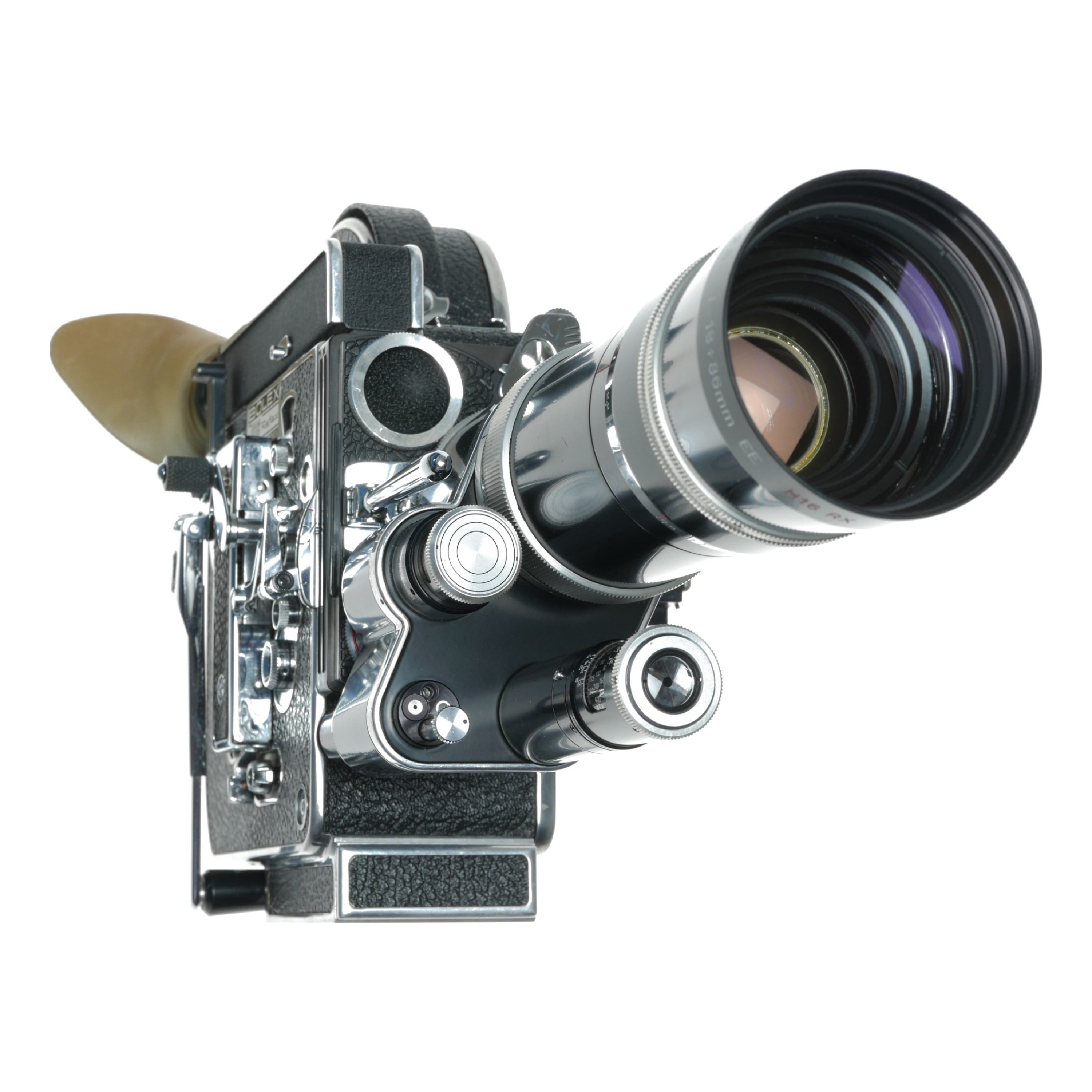 Buy bolex h16 rex 4 cine 16mm camera vario-switar zoom lens super