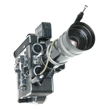Bolex H16 Rex 3 movie 16mm camera Vario-Switar Zoom lens meter case Xtras