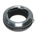 Leitz 14127F Wetzlar black M to R lens adapter aperture