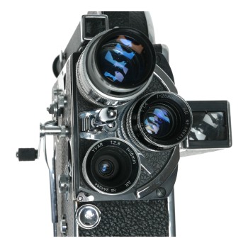Bolex 16mm None Reflex movie camera full set Switar lenses cased Xtras