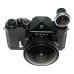 Nikon F black paint rare Fish-Eye Nikkor 5.6/7.5mm ultra wide SLR camera